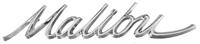 emblem bakskärm "Malibu"