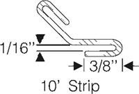 Fenderskirt edge seal