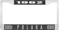 nummerplåtshållare 1962 polara - svart