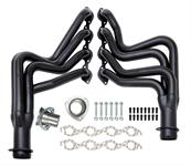 headers, 1 3/4" pipe, 3,0" collector, Black 