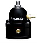 Fuel Pressure Regulator, 515 Series, Inline, Return Style, 25-90 psi, Billet Aluminum, Black Anodized, Each