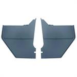 1964-66 Ford Mustang	 Coupe/Fastback	 Kick Panels	 Blue