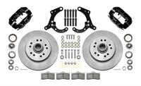 disc brake kit, front, black