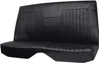 Rear Seat Upholstery, Black