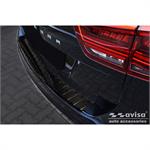Real 3D Carbon Rear bumper protector suitable for Seat Alhambra 2010- 'Ribs'