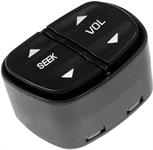 Driver Information Switch-Speaker Volume & Radio Channel, Steering Wheel Mounted