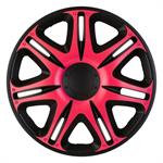 Set J-Tec wheel covers Nascar 15-inch black/pink