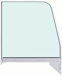 1955-59 (2nd series) GM Truck  Tinted Door Glass with Chrome Frame - RH