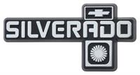 emblem instrumentbräda, "Silverado"