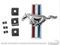 emblem grill, "Running Pony"