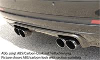 Rear Part Lower Abs-plastic Carbonfiber Look