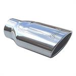 Exhaust Tips, Stainless Steel, Polished, Slant Cut