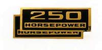 Decal,V/C 250 HP,62-65