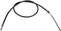 parking brake cable, 168,61 cm, rear right