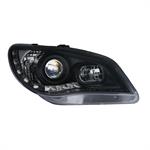 Set Koplampen in DRL-Look passend voor Subaru Impreza 2005-2007 - Zwart