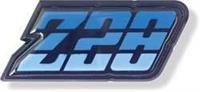 Emblem, Fuel Door, Blue, Z/28 Logo, Chevy, Each