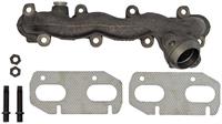 Exhaust Manifold, Cast Iron, Natural, Lincoln, 4.6L, Driver, Each