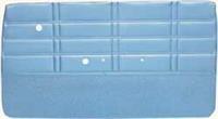1963 IMPALA SS / STANDARD COUPE / CONVERTIBLE BLUE PRE-ASSEMBLED FRONT DOOR PANELS
