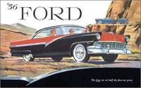 färgkarta Ford 1956