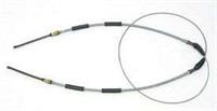 Cable, Emergency Brake, Rear, For 9" Ford, With Drum Brakes