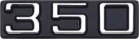 emblem "350" framskärm