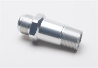 Fitting, Adapter, Union Reducer, Straight, 3/4 in. NPT to -12 AN Male x 3 in. Long, Aluminum