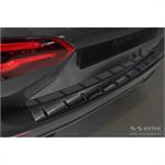 Zwart RVS Achterbumperprotector passend voor Mercedes B-Klasse (W247) 2019- (incl. AMG) 'STRONG EDITION'