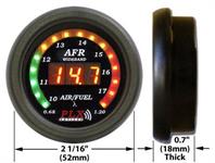 Air/fuel Ratio Gauge / Lambda Gauge Broadband 0-5v, 52mm ( 2 1/16" ) Afr