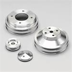 Pulley Kit, Billet aluminum, V-belt