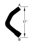 Curved Radiator Hose