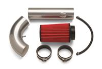 Air Intake, Red Filter, Polished Aluminum Tube