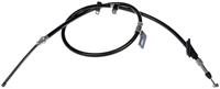 parking brake cable, 157,61 cm, rear right