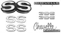 Chevelle Emblem Kit, Super Sport 396