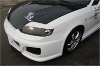 Chargespeed Koplampspoilers passend voor Hyundai Coupe GK 2002- (FRP)