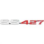 1968 Chevrolet Impala	 SS 427	  Trunk Emblem