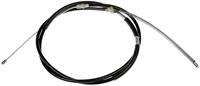 parking brake cable, 257,81 cm, rear right