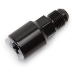 Adapterunion Fuelrail, 3/8" x An6 Black