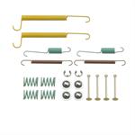 brake hardware kit, drum brakes, rear