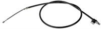 parking brake cable, 186,11 cm, rear right