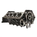 Engine Block, Street, Performance, Competition, Cast Iron, 4-Bolt 350 Mains, 4.00 in. Diameter Bore, 1-Piece Rear Main Seal, Chevy Small Block