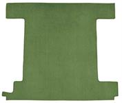 bagagematta med 1st bensintank - Back Panel - Molded Cutpile Carpet Kit - Willow Green