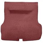 1955-57 Chevrolet Bel Air	 2DR/4DR Hardtop/Sedan	 Molded Trunk Carpet w/o Spare Tire Cutout	 Mass Backing	 Loop	 Maroon