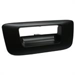 2007-13 Chevrolet, GMC Truck	 Tail Gate Handle Bezel	 Without Key Hole	 Without Camera Hole	 Black Smooth Finish