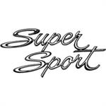 emblem bakskärm "Super Sport"