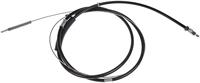 parking brake cable, 357,30 cm, rear right