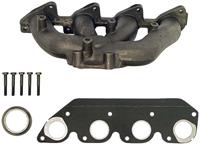 Exhaust Manifold Kit, Cast Iron, Gaskets, Hardware, Chrysler, Dodge, Plymouth, 2.6L, Each