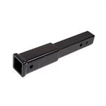 Receiver Hitch Extension, Steel, Black, 2"