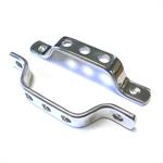 Polished Alloy Door Pull Pair