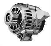 alternator / generator, 105A, 12 volt, Polished