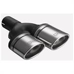 Exhaust Tail Pipe Double Oval Left 95x65x200